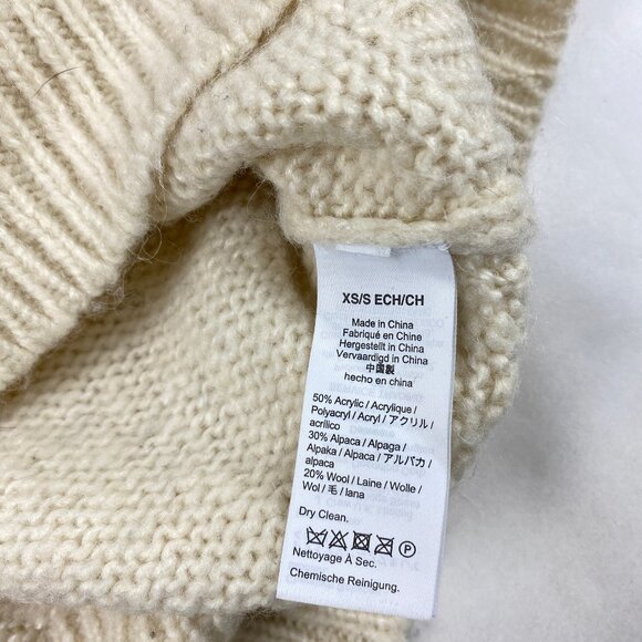 J Crew Half-zip Sweater in Fair Isle Wool/Alpaca Fabric Blend XS / S - Picture 15 of 16